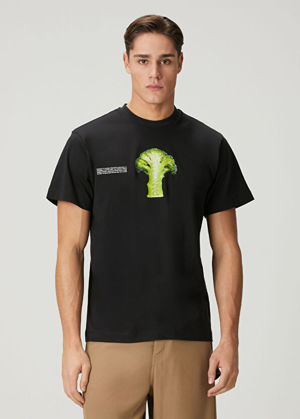 Pangaia Black T-Shirt - 1