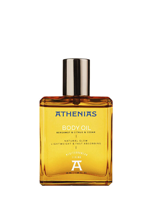 Athenias 21 Çeşit Organik Yağ ve Ekstrakt İçeren Nemlendirici & Parlaklık Veren Yüz ve Vücut Yağı 50 ml - 1