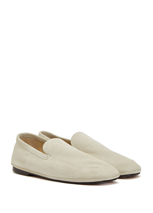 Lemaire Krem Erkek Deri Loafer - 2