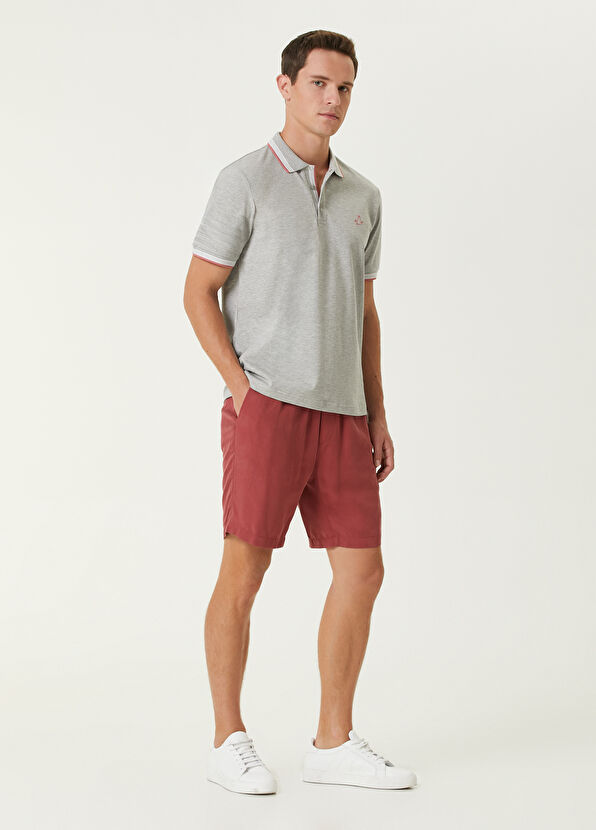 Beymen Club Comfort Fit Grey Melange Polo T-shirt - 3