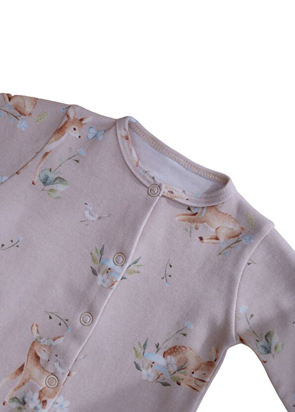 Lilou Atelier Macey Bej Unisex Bebek Organik Pamuk Tulum - 4