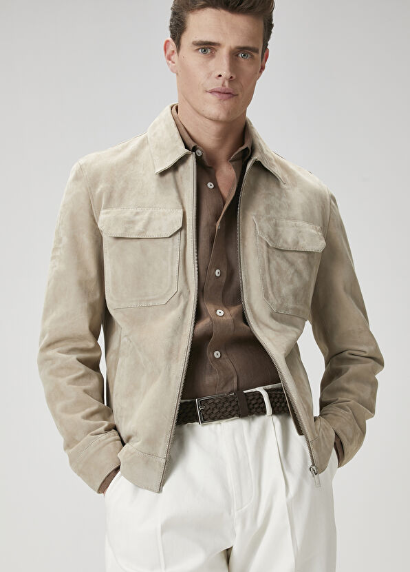 Beymen Club Comfort Fit Vizon Keten Gömlek - 2