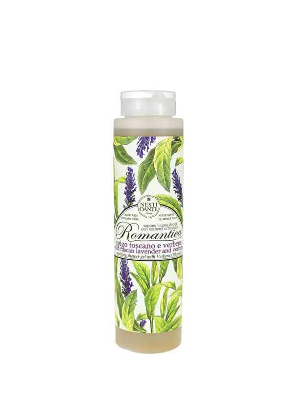 Nesti Dante Romantica Yabani Toskana Lavantası ve Mineçiçeği Kokulu Arındırıcı Vegan Bakım Banyo ve Duş Jeli 300 ml - 1