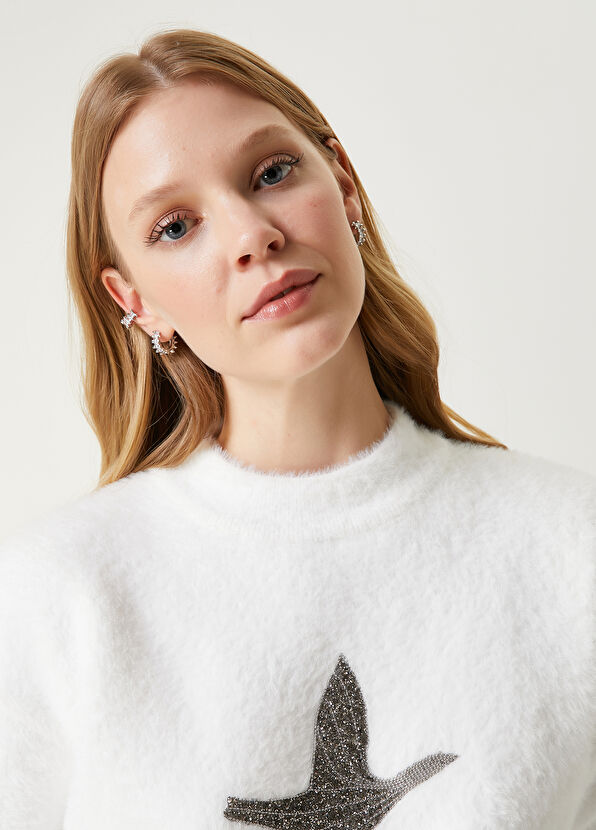 Beymen Club Silver 3lü Zirkon Taşlı Kadın Küpe - 3