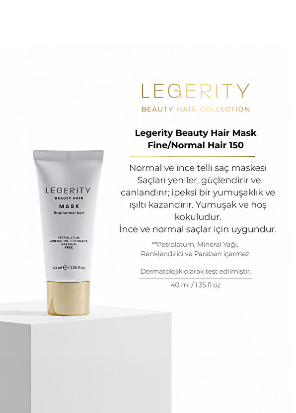 Screen Hair Care Legerity Beauty Nourishing Hair Mask for Fine and Normal Hair 40 ml - 2