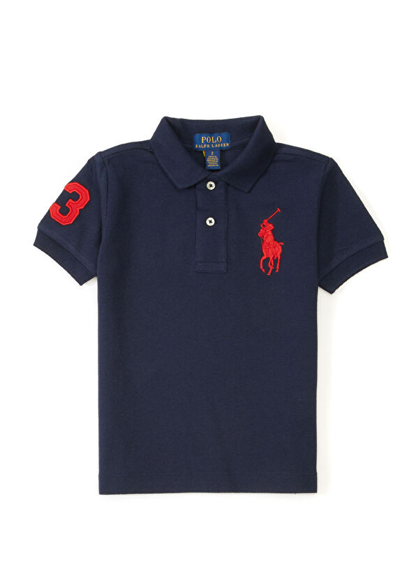 Lacivert Çocuk Polo T-shirt - Görsel 2