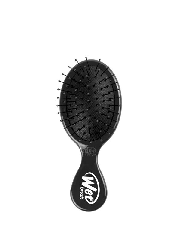 Wet Brush Mini Detangler Siyah Dolaşık Açıcı Saç Fırçası  - 1