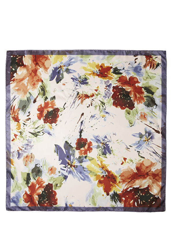 Beymen Club Multicolored 90X90 cm Scarf - 1