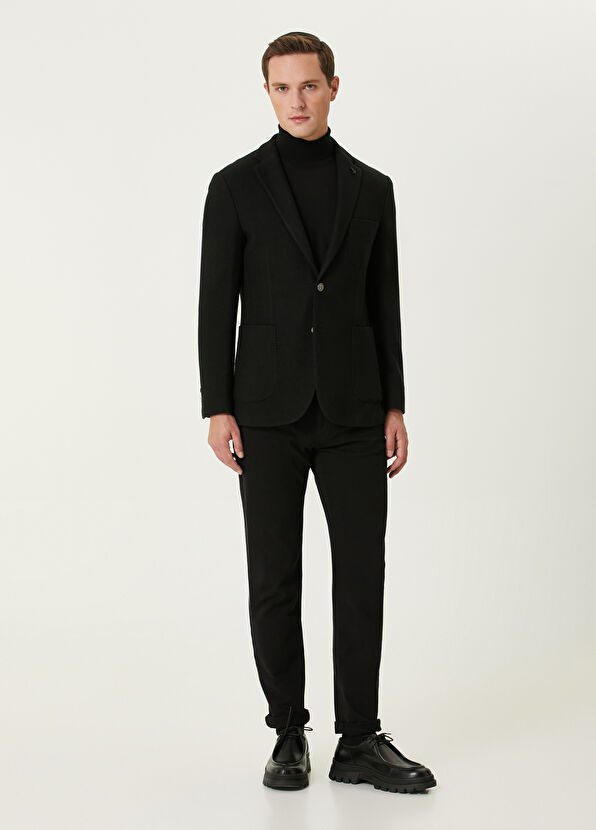 Beymen Club Siyah Yün Kazak - 3