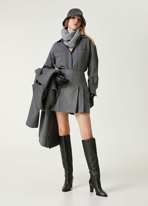 Beymen Club Antrasit Dış Gömlek - 3