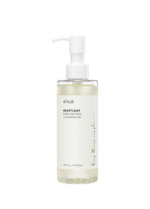Anua Heartleaf Pore Control Cleansing Siyah Beyaz Nokta Karşıtı Gözenek Temizleyici Yağ 200 ml - 1