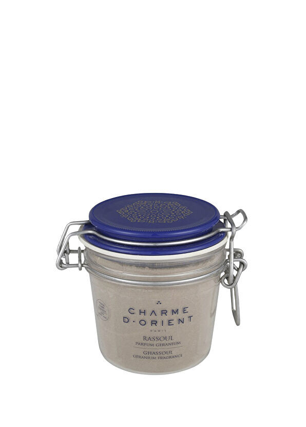 Charme d'Orient Hammam Ritual Rhassoul with Geranium Purifying Body & Face & Hair Scrub 250 gr - 1