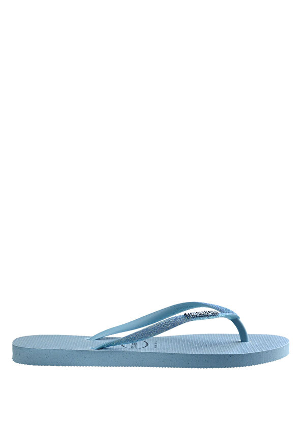 Havaianas Slim Glitter Mavi Kadın Plaj Terliği - 1