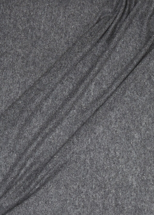 Beymen Club Women's Cashmere Shawl With Anthracite Sequins - 4