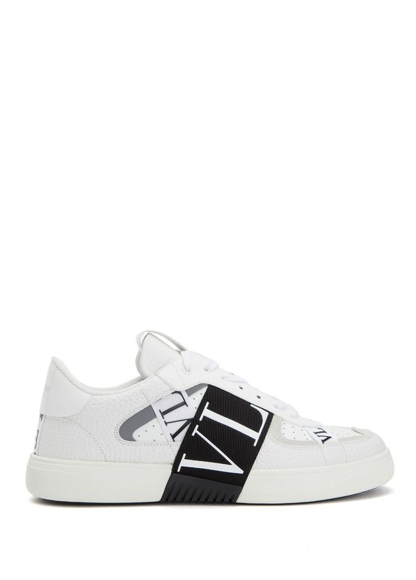Valentino Garavani Vl7Tn Black White Men's Leather Sneakers - 1