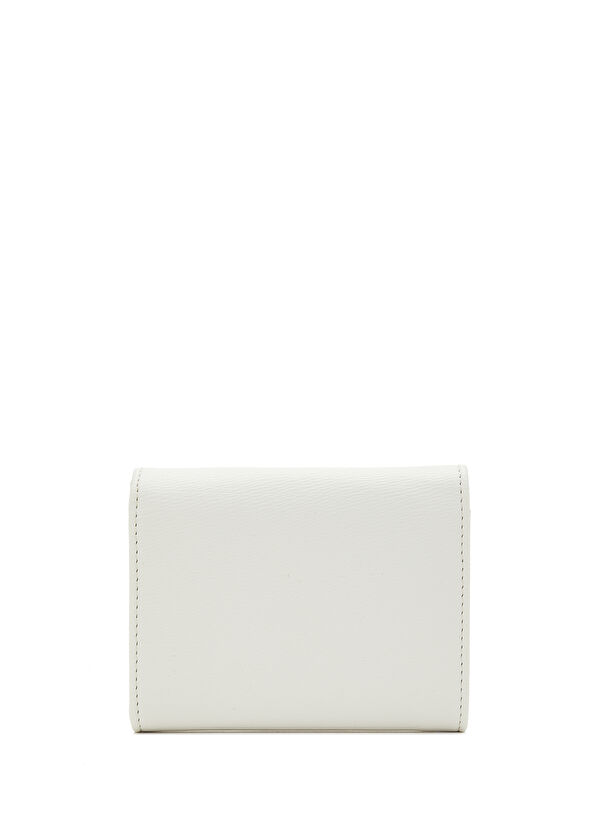 Beymen Club White Logo Detailed Small Women's Wallet - 2