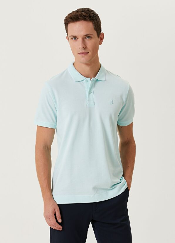 Beymen Club Slim Fit Mint Polo Yaka Pike T-shirt - 1