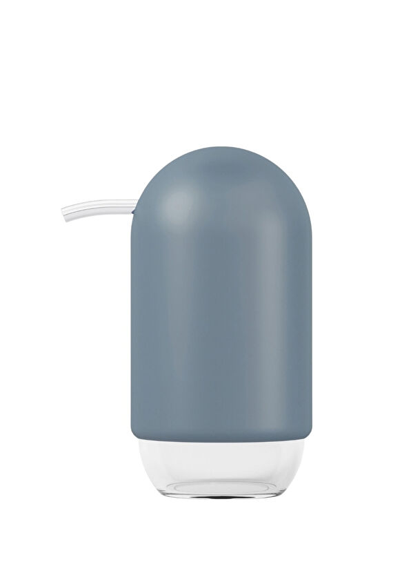 Umbra Grey Blue Touch Push Acrylic Liquid Soap Dispenser 236 ml - 2