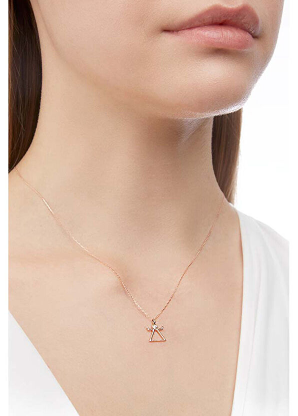 Tanit Kadın Pırlanta Altın Kolye - Görsel 3