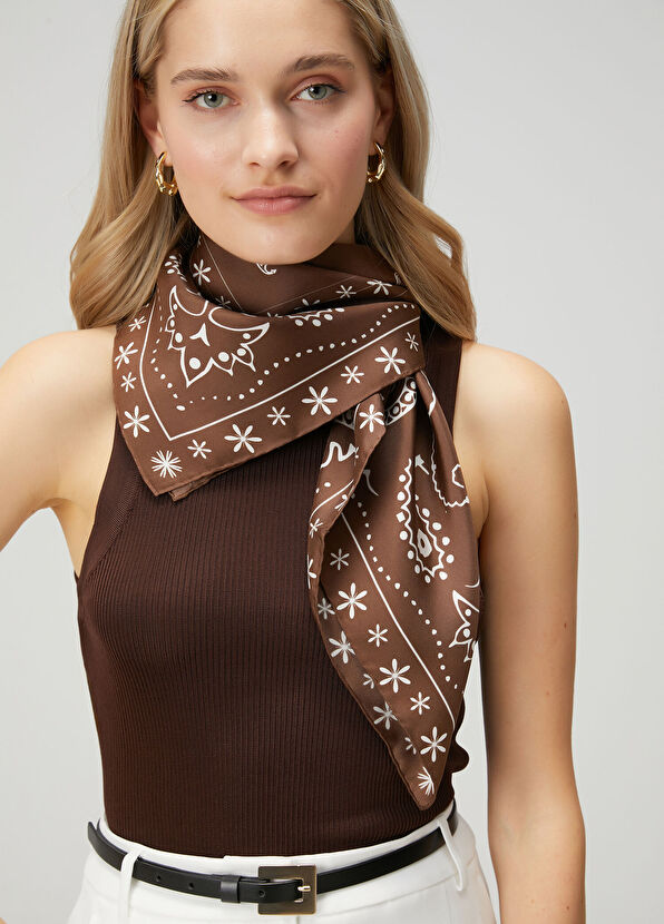 Beymen Club Kahverengi Floş Basic Triko Atlet - 2