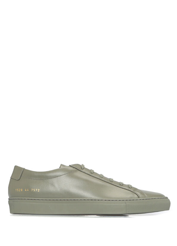 Common Projects Original Achilles Gri Erkek Deri Sneaker - 1