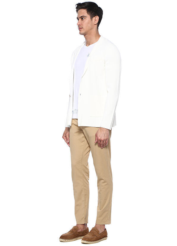 Beymen Club Beyaz Kelebek Yaka Ceket - 2