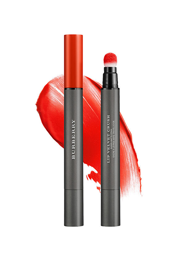 Burberry Lip Velvet Crush 58 TangerIne Red Lipstick - 2