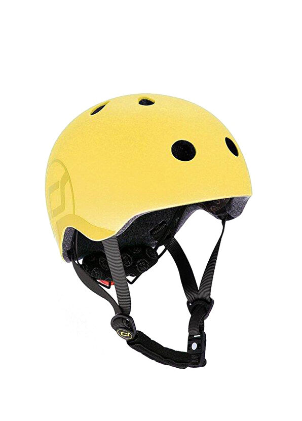 Scoot And Ride Helmet Sarı Bebek Çocuk Kaskı - 1