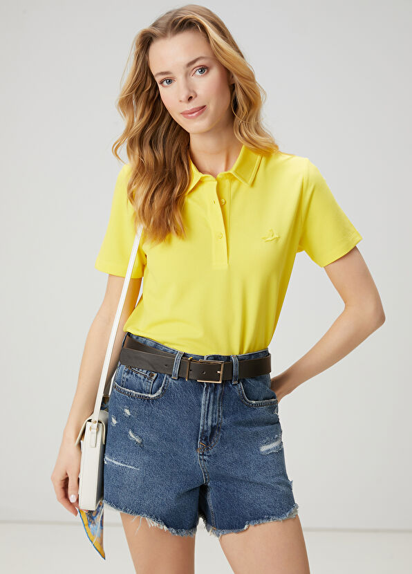 Beymen Club Sarı Pike Polo T-shirt - 1