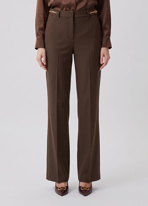 Beymen Club Pants With Brown Logo Accessories - 2