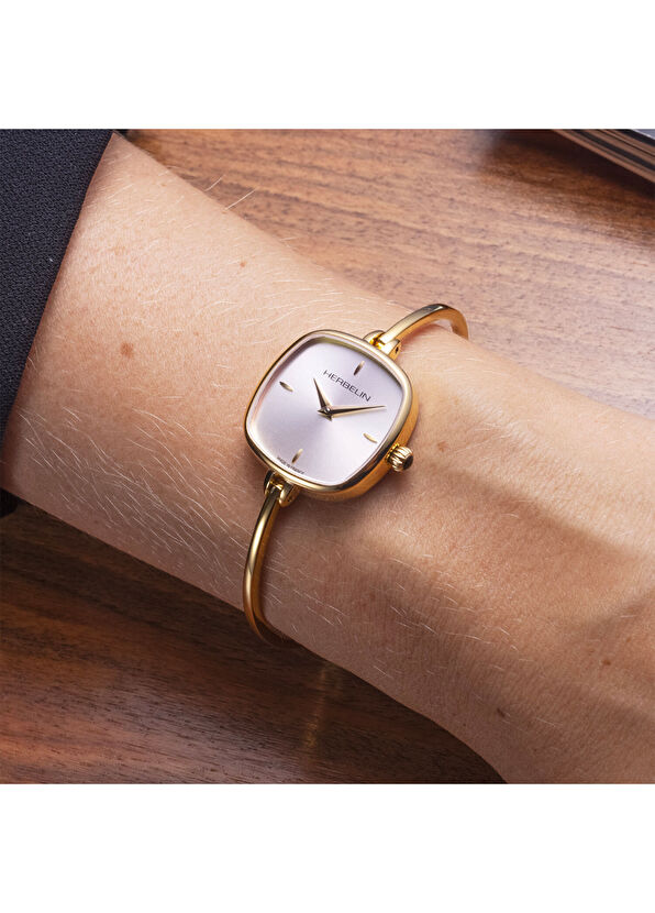Herbelin Fil 17207BP11 Golden Yellow Women's Wristwatch - 2