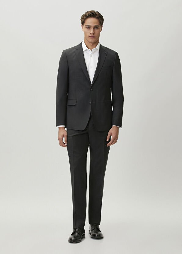 Beymen Club Drop 6 Anthracite Wool Suit - 1