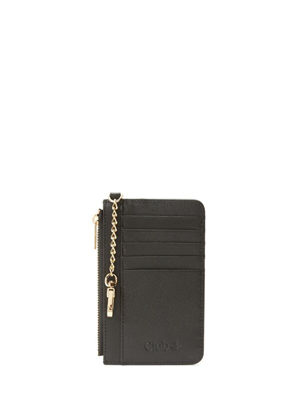 Beymen Club Black Women's Leather Card Holder - 3