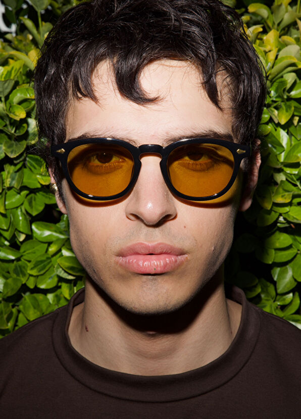 No.80 Sarı Unisex Güneş Gözlüğü - Görsel 4