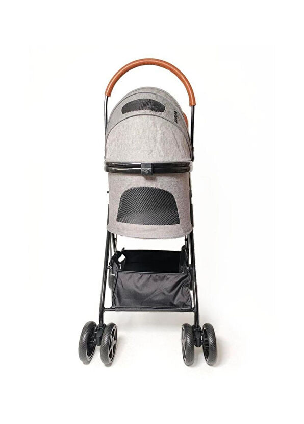 Zampa Bottas Grey Cat and Dog Transport Trolley - 4