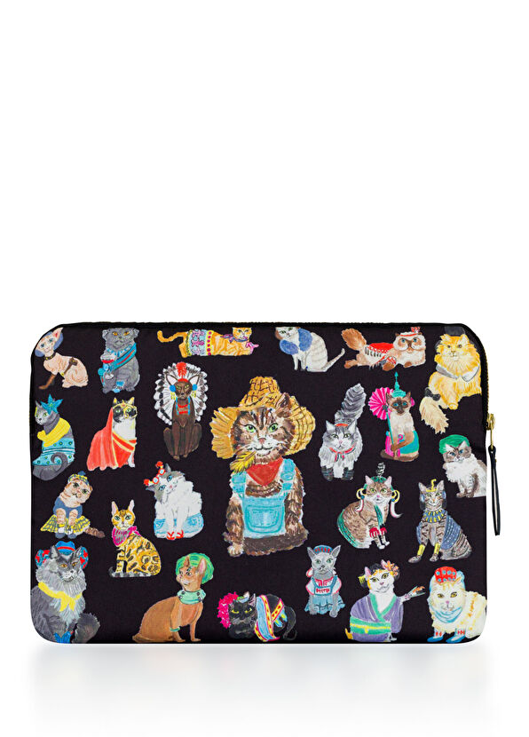 Kediler Aşkına 13"/14"/15" Laptop Kılıfı - Görsel 3