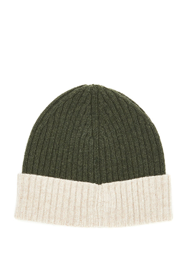 Beymen Club Khaki Folded Women's Wool Beanie - 2