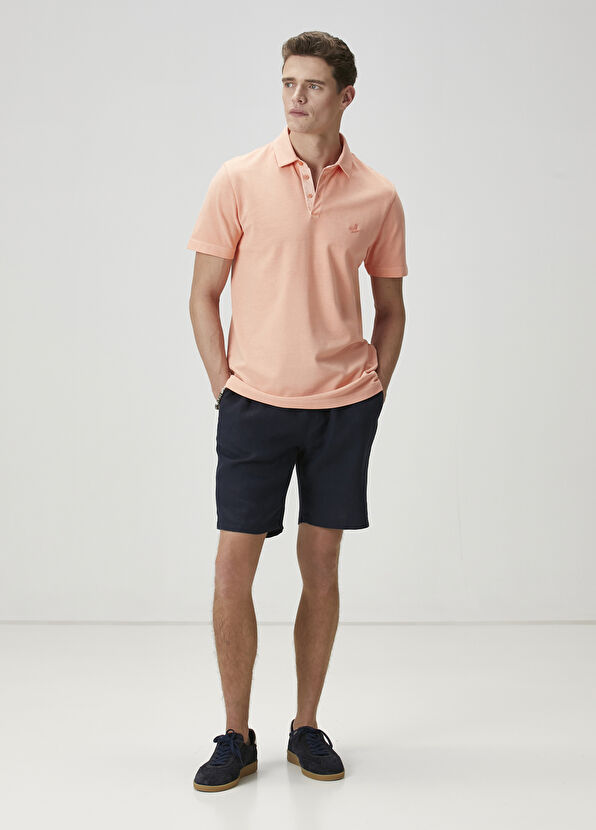Beymen Club Comfort Fit Apricot Polo T-Shirt - 3