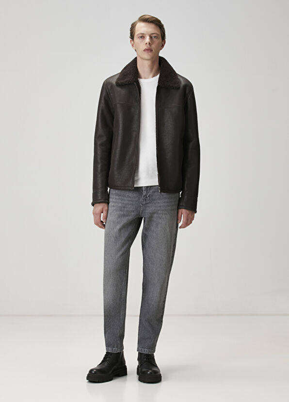 Beymen Club Gri Yıkamalı Tapered Fit Jean Pantolon - 1