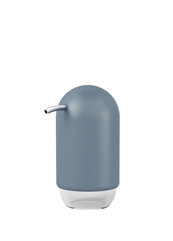 Umbra Grey Blue Touch Push Acrylic Liquid Soap Dispenser 236 ml - 1