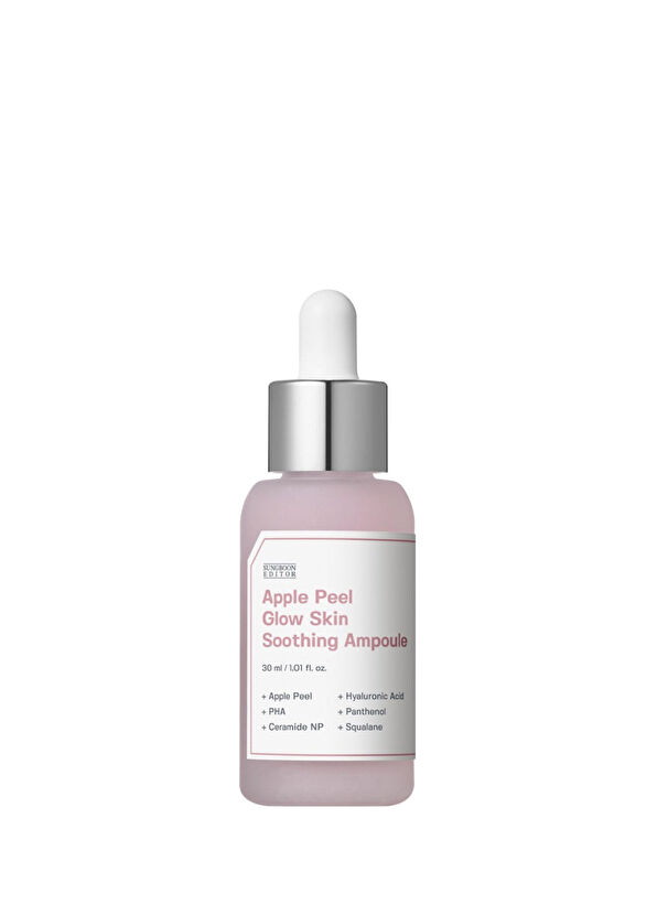 Sungboon Editor Apple Peel Glow Skin Soothing Ampoule Cilt Dokusu ve Gözenek İçin Yatıştırıcı Cilt Serumu 30 ml - 1