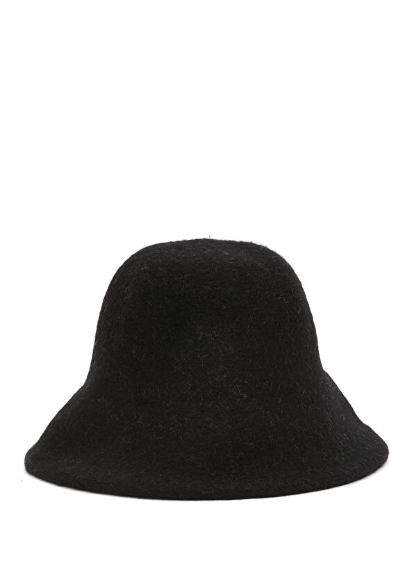 Beymen Club Black Cross Women's Wool Hat - 3