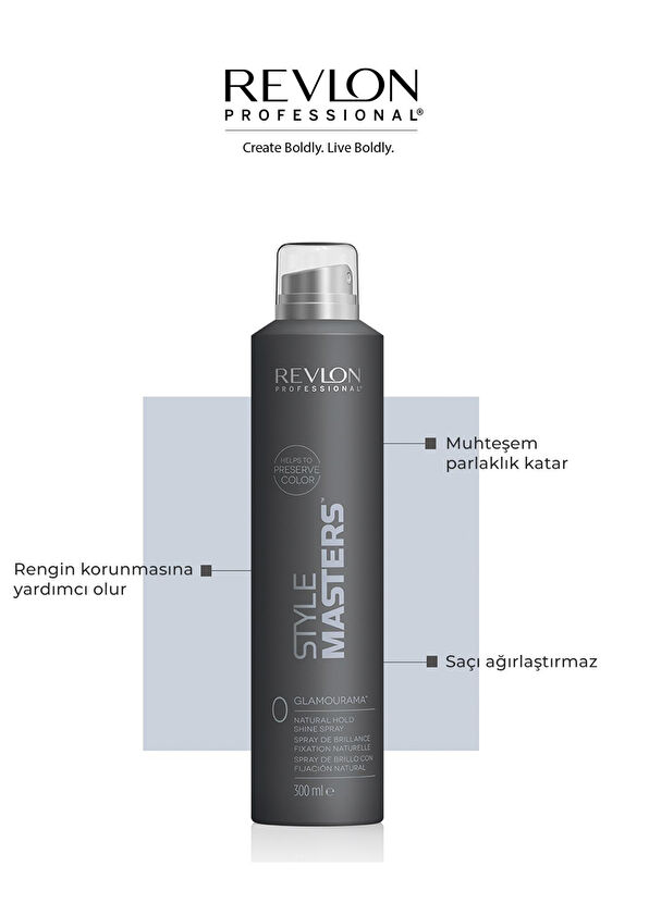 Revlon RP Glamourama Parlatıcı Saç Spreyi 300 ml - 4