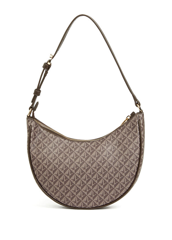 Beymen Club Luna Kahverengi Monogram Kadın Çanta - 3