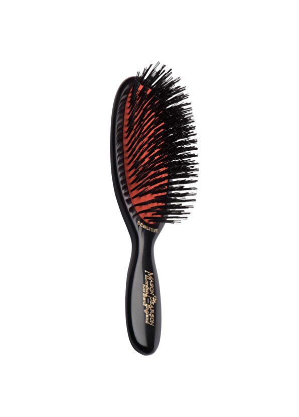 Mason Pearson Pocket Sensitive Bristle SB4 Dark Saç Fırçası - 1