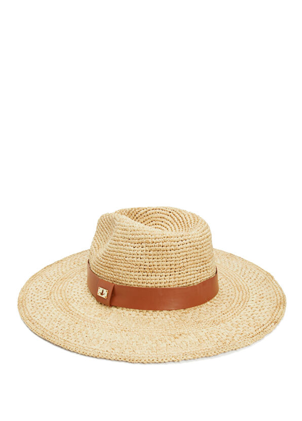 Beymen Club Beige Women's Straw Hat - 3