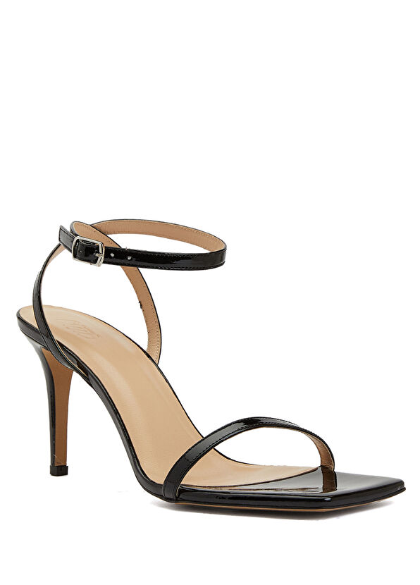 Beymen Club Black Womens Leather Sandals - 2