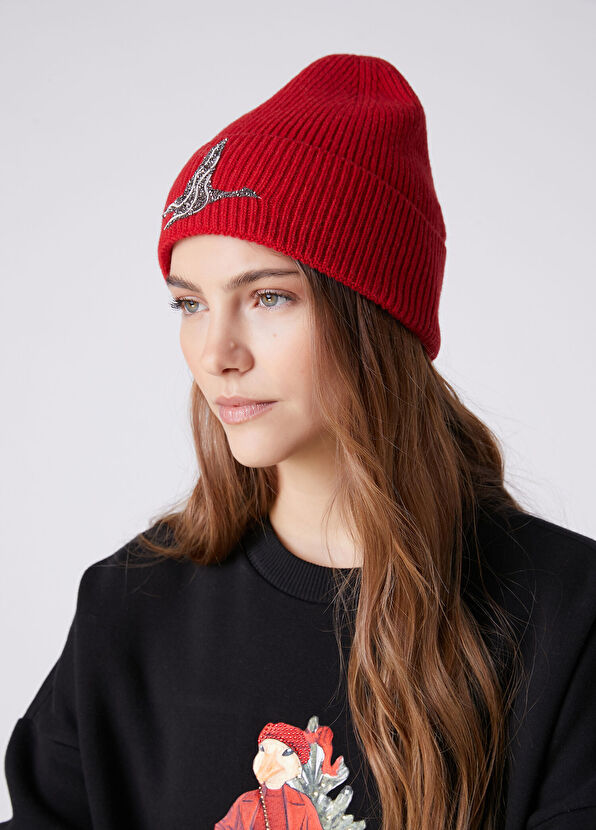 Beymen Club Red Women's Wool Beanie - 2