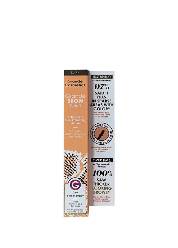 Grande Cosmetics GrandeBrow 2'si 1 Arada Dark Enhancing Serum - 2