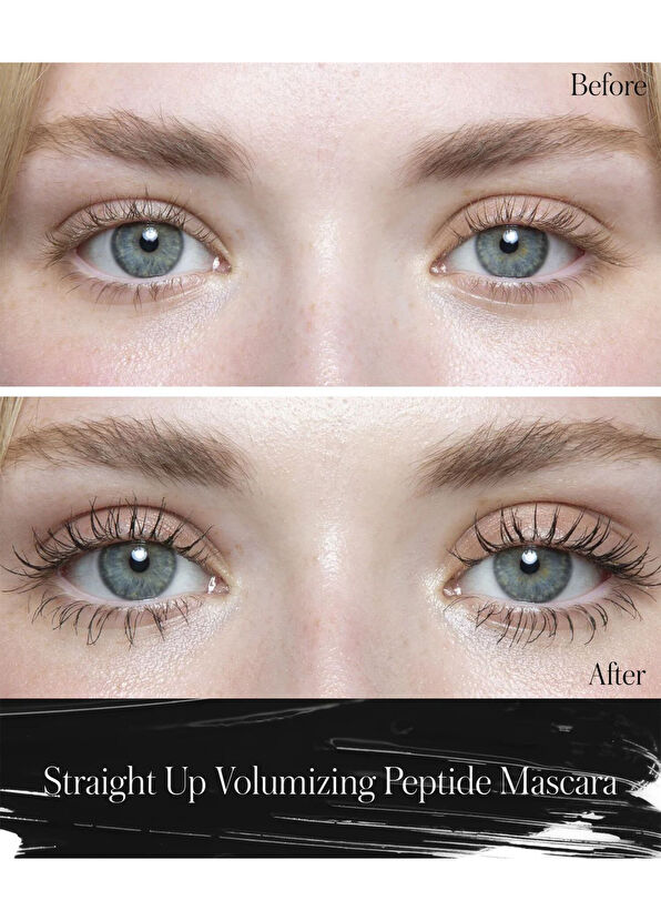 RMS Beauty Straight Up Hacim Etkili Peptit Maskara 10 ml - 2